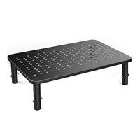 HUANUO Monitor Stand - Ergonomic Laptop Stand Adjustable in 3 Heights with Mesh Platform for Laptop, Computer, iMac, PC, Printer up to 20kg