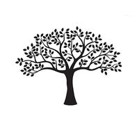 HUANYIN Vinyl Tree Wall Decal Sticker Bedroom Tree of Life Root Bird Fly Away Home décor appliqué Yoga Studio Decorative Sticker, 110x82cm