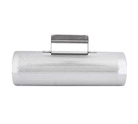 HUAOSN Stainless Steel Guiro Instrument, Latin American Percussion Instrument, Shaker, Metal Guiro, Professional Band Accompaniment, Sand Hammer, Guiro Shaker