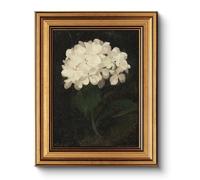 HUARCEY Gold Framed Vintage Wall Art for Living Room, Flower Painting, Canvas Print, Shelf Decor for Kitchen, Aesthetic Bedroom Wall Art, Christmas Gifts