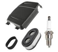 HUAREW 593260 Air Filter and 594106 Air Filter Cover for Briggs and Stratton 093J02 09P700 103M02 104M02 650EXI 675EXI 675 is Lawn Mower Replacement Parts (4Pcs)