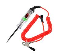 HUAREW Automotive Test Light 3-120V LED Digital Display Circuit Tester with Voltage Display, Electric Test Pen with Dual Color Polarity Indicator Light and Probe, Checking Car Fuses & Battery Voltage
