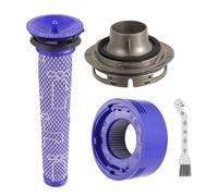HUAREW Filter Replacement & Motor Cover Compatible with Dyson V7 V8 Animal and Absolute Cordless Vacuum Cleaners