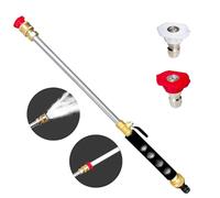 HUAREW Hydrojet Jet with High Pressure Nozzle, High Pressure Water Hose, High Pressure Sprayer, High Pressure Washers, Lance Jet Sprayer for Car, Garden