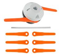 HUAREW Polycut 6-2 Head for STIHL FSA60R FSA86R FS40 FS50 Brush Cutter, Trimmer Head FSA 60 R Trim FS 38 Head Trimmer Accessories, Mower Head 4006-710-2137 with 6 Blades