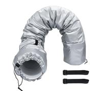 HUAREW Portable AC Hose Insulation Sleeve, Air Conditioner Hose Insulated Cover Wrap for 5" & 5.9" Diameter AC Exhaust Hoses Tube, with Drawstring, One Step Install