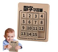 Huarong Digital Road,Huarong Digital Road Toy,Puzzle Toys - Early Education Mathematics Early Educational Game Puzzle Toy for Adults