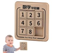 Huarong Digital Road - Interactive Puzzle Toys, Brain Development Game | Sliding Digital Puzzle For, Promotes Learning, Logic And Solving Abilities