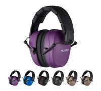 HUARUI Noise Reduction Ear Muffs for Hunting, Shooting Ear Protection Headphones Fits for Adults to Kids Hearing Protection Ear Muffs Noise Cancelling Ear Protector