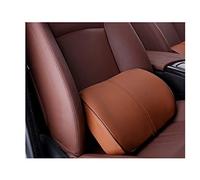 HUARXUNEG Comfortable lumbar support pillow with ergonomic design and memory foam, back support for back pain relief, suitable for office chairs, car seats, reclining chairs, etc. (Khaki)