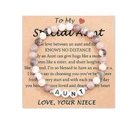 HUASAI Morse Code Bracelets for Women Men I Love You Morse Code Bracelet Tiger Eye Beaded Bracelet Black Lava Rock Bracelet Jewelry Gifts for Son Daughter Grandson Granddaughter, other