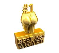 Huasean Best Ass Award,Best Buttocks Resin Decoration,Personalized And Innovative In-dependent Ornaments,Funny Female Body Figure Sculpture Trophy Décor