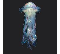 Huasean Hanging Jelly Fish Light Lamp,Creative Jellyfish Chandelier,LED Fantasy Jellyfish Lamp, Jellyfish Hanging Fashion Lamp, Jellyfish Lantern,Atmosphere Decoration Lamp