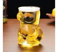 Huasean Unique Pint Glass Body Shaped Beer Glasses Transparent Body Shape Glass Cup Lady Body Shape Cocktail Glass for Vodka Whiskey Beer for Home Parties, Clubs, Events