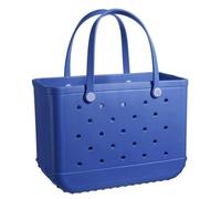 Huasean Unisex's Beach Bag - Oversized Rubber Beach Bags | Waterproof Washable Summer Tote Bog | Durabl-e Open Tote Bag For The Beach Boat Pool Sports Picnics Shopping