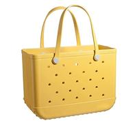Huasean Unisex's Beach Bag - Oversized Rubber Beach Bags | Waterproof Washable Summer Tote Bog | Durabl-e Open Tote Bag For The Beach Boat Pool Sports Picnics Shopping