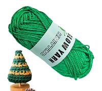 Huasean Yarn - Glow in The Dark Yarn | Polyester Yarn Glow in The Dark for Crocheting | Knitting Yarn Handcraft 2mm Crocheting Yarn for Crafts & Sewing Beginners