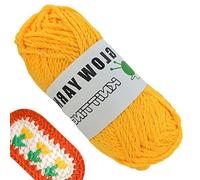 Huasean Yarn - Glow in The Dark Yarn | Polyester Yarn Glow in The Dark for Crocheting | Knitting Yarn Handcraft 2mm Crocheting Yarn for Crafts & Sewing Beginners