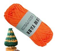 Huasean Yarn - Glow in The Dark Yarn | Polyester Yarn Glow in The Dark for Crocheting | Knitting Yarn Handcraft 2mm Crocheting Yarn for Crafts & Sewing Beginners