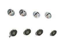 Huasheng Suda 8pcs Screws Replacement for HP Pavilion 15-CX Series LCD Hinges to Back Cover Rear Lid