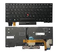 Huasheng Suda Replacement for Lenovo Thinkpad X13 X13YOGA Type 20T2 20T3 Type 20UF 20UG 5N20V43181 US with Backlight Keyboard 5N20V43037