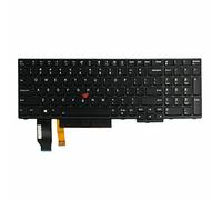 Huasheng Suda US Backlight Keyboard Replacement for Lenovo ThinkPad E580 E585 E590 T590 L580 P52 P53 P53s P72 P73 E590 L590 Series01YP680 01YP760 SN20P34536