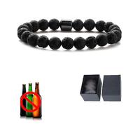 Huashenglong Anti Alcohol Bracelet - 2025 Magnetic Sobriety Bracelet for Men & Women, Reduces Alcohol Cravings, Relieves Anxiety & Withdrawal Stress, Natural Support for Quitting Drinking (A3)
