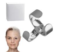 Huashenglong The Original Magnetic Rings for Women, Adjustable Magnetic Ring - Gentle Magnet & Acupressure Fusion, The Natural Solution,A Thoughtful Gift of Comfort (2 * Silver)