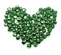 HUASUN Craft Bells - 100PCS Colorful Jingle Bells for Christmas Festival Decoration, Wreath, Cat Collars, DIY Ornament Jewelry Making - 13mm
