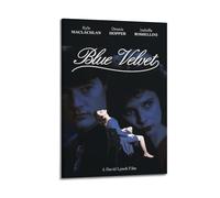 HUASYERRHW Blue Velvet 1986（5） Poster Wall Art Decor Painting Canvas for Living Room Bed Room Poster20x30inch(50x75cm) Frame-style