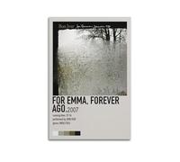 HUASYERRHW Bon Iver For Emma, Forever Ago Poster Wall Art Decor Painting Canvas for Living Room Bed Room Poster08x12inch(20x30cm) Unframe-style
