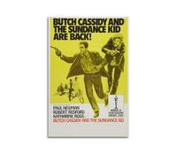 HUASYERRHW Butch Cassidy And The Sundance Kid Poster Wall Art Decor Painting Canvas for Living Room Bed Room Poster12x18inch(30x45cm) Unframe-style
