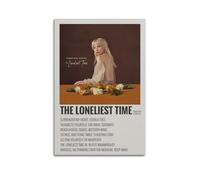 HUASYERRHW Carly Rae Jepsen The Loneliest Time Poster Wall Art Decor Painting Canvas for Living Room Bed Room Poster20x30inch(50x75cm) Unframe-style