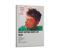 HUASYERRHW Christian Leave EP Heavy Hitting Hurts My Head Poster Wall Art Decor Painting Canvas for Living Room Bed Room Poster16x24inch(40x60cm) Frame-style
