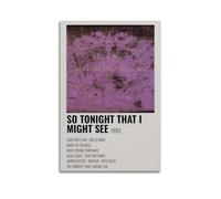 HUASYERRHW Mazzy Star Album So Tonight That I Might See Poster Wall Art Decor Painting Canvas for Living Room Bed Room Poster24x36inch(60x90cm) Unframe-style