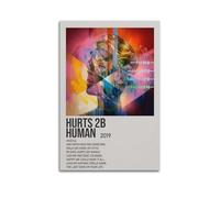 HUASYERRHW P!nk Album Hurts 2B Human Poster Wall Art Decor Painting Canvas for Living Room Bed Room Poster16x24inch(40x60cm) Unframe-style