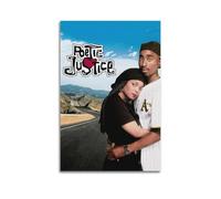HUASYERRHW Poetic Justice Poster Wall Art Decor Painting Canvas for Living Room Bed Room Poster12x18inch(30x45cm) Unframe-style