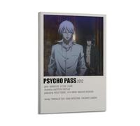HUASYERRHW Psycho-Pass1 Poster Wall Art Decor Painting Canvas for Living Room Bed Room Poster12x18inch(30x45cm) Frame-style