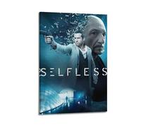 HUASYERRHW Selfless Poster Wall Art Decor Painting Canvas for Living Room Bed Room Poster20x30inch(50x75cm) Frame-style