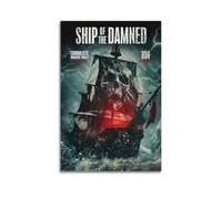 HUASYERRHW Ship of The Damned Poster Wall Art Decor Painting Canvas for Living Room Bed Room Poster24x36inch(60x90cm) Unframe-style
