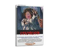 HUASYERRHW The Exorcist 1973（6） Poster Wall Art Decor Painting Canvas for Living Room Bed Room Poster08x12inch(20x30cm) Frame-style