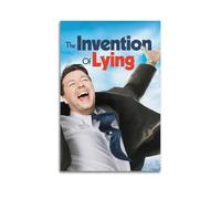 HUASYERRHW The Invention of Lying Poster Wall Art Decor Painting Canvas for Living Room Bed Room Poster08x12inch(20x30cm) Unframe-style