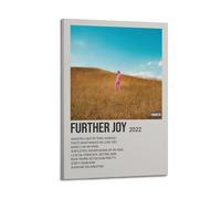 HUASYERRHW The Regrettes Album Further Joy Poster Wall Art Decor Painting Canvas for Living Room Bed Room Poster12x18inch(30x45cm) Frame-style