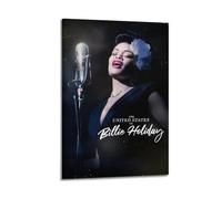 HUASYERRHW The United States Vs. Billie Holiday Poster Wall Art Decor Painting Canvas for Living Room Bed Room Poster12x18inch(30x45cm) Frame-style