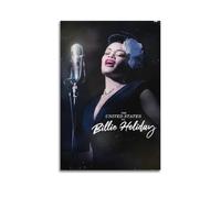 HUASYERRHW The United States Vs. Billie Holiday Poster Wall Art Decor Painting Canvas for Living Room Bed Room Poster20x30inch(50x75cm) Unframe-style