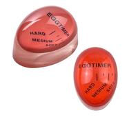 HUATEEN Egg Timer,2 PCS Generic Egg Timers for Boiling Eggs Colour-Changing Time Timer Easy to Use Reusable Highly Accurate Housewares Breakfast Cooking Compact Kitchen Tools and Gadgets for Home