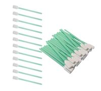 HUATEEN Foam Tip Cleaning Swab,100 Pcs Sponge Stick Kit Printer Cleaning Swabs for Electronics Detailing Swabs Bundle Lint Free Swabs for Painting Optics Lens Camera Arts Crafts Sewing Machine