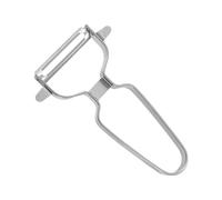 HUATEEN Stainless Steel Multifunctional Peeler | Long Handle Speed Slicer & Shredder for Cabbage, Potato, Carrot | Easy Peeler Tool with Rotatable Blades (8x13cm)