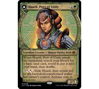 Huatli, Poet of Unity // Roar of the Fifth People (Showcase Frame) (foil) | Lost Caverns of Ixalan