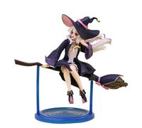 Huawealthy Elaina Anime Figure Magical Girl Riding Broom Flying Apsaras Styling 19cm Anime Figure Statue for Home Decoration,Collection and Gift